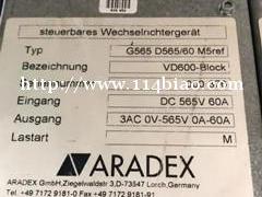 ARADEX驱动VD600自检不通过维修